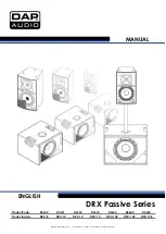 Предварительный просмотр 1 страницы DAPAudio DRX-8 Manual