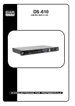 DAPAudio DS-610 Manual preview