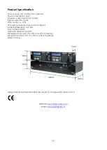 Предварительный просмотр 17 страницы DAPAudio DS-860D Product Manual