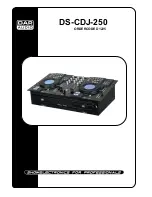 DAPAudio DS-CDJ-250 MKII Product Manual preview