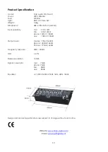 Preview for 14 page of DAPAudio DS-CM-4 Manual