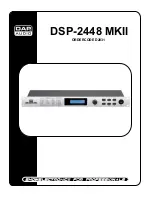 Предварительный просмотр 1 страницы DAPAudio DSP-2448 MKII Product Manual