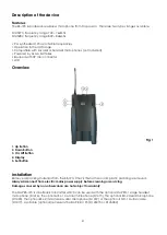 Предварительный просмотр 6 страницы DAPAudio EB-193 Product Manual