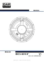 DAPAudio EDCS-8210 Manual предпросмотр