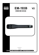 DAPAudio EM-193B Manual preview