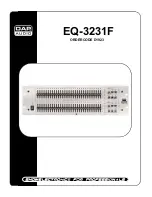 Preview for 1 page of DAPAudio EQ-3231F User Manual