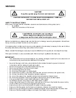 Preview for 4 page of DAPAudio EQ-3231F User Manual