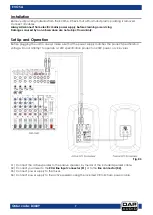 Предварительный просмотр 8 страницы DAPAudio EVO 5A V1 Manual