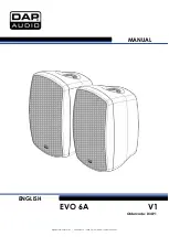 Предварительный просмотр 1 страницы DAPAudio EVO 6A V1 Manual
