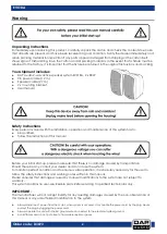 Preview for 3 page of DAPAudio EVO 8 A Manual