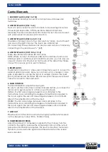 Preview for 8 page of DAPAudio GIG-124CFX Manual