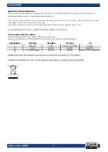 Preview for 5 page of DAPAudio GIG-244CFX Manual