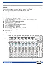 Preview for 7 page of DAPAudio GIG-244CFX Manual