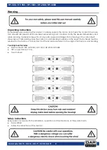 Preview for 3 page of DAPAudio HP-1500 Manual