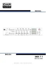 DAPAudio IMIX-7.1 Manual preview