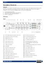 Preview for 6 page of DAPAudio IMIX-7.3 Manual