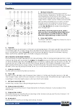 Preview for 8 page of DAPAudio IMIX-7.3 Manual