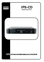 Предварительный просмотр 1 страницы DAPAudio IPS-CD D6512 Manual