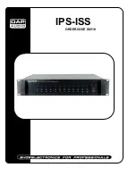 DAPAudio IPS-ISS Manual preview