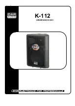 DAPAudio K-112 Instructions Manual предпросмотр