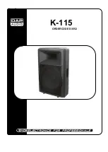 DAPAudio K-115 Product Manual preview