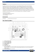 Предварительный просмотр 6 страницы DAPAudio Live Mini Manual