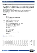 Preview for 6 page of DAPAudio MA-8120 Manual