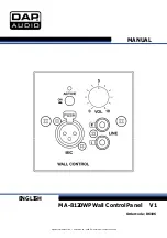 Предварительный просмотр 1 страницы DAPAudio MA-8120WP Manual