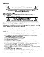 Preview for 4 page of DAPAudio MA15 User Manual