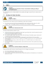 Предварительный просмотр 7 страницы DAPAudio MP-100DBT User Manual