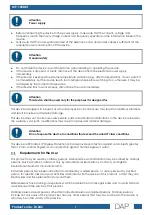 Предварительный просмотр 8 страницы DAPAudio MP-100DBT User Manual