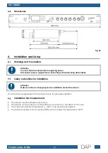 Предварительный просмотр 11 страницы DAPAudio MP-100DBT User Manual