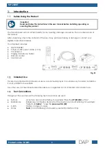 Предварительный просмотр 5 страницы DAPAudio MP-220BT User Manual