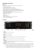 Preview for 6 page of DAPAudio MPA-4150 Product Manual