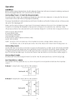 Preview for 9 page of DAPAudio MPA-440 Product Manual