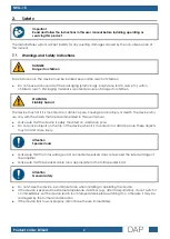 Предварительный просмотр 6 страницы DAPAudio NRG-10 User Manual