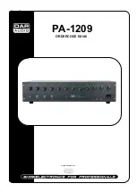 DAPAudio PA-1209 Manual preview