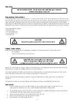 Preview for 4 page of DAPAudio PA-1209 Manual