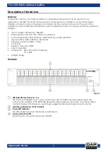 Preview for 6 page of DAPAudio PA-16120 Manual