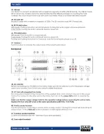 Предварительный просмотр 9 страницы DAPAudio PA-240TU Manual