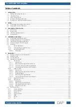 Preview for 3 page of DAPAudio PA-380TU User Manual