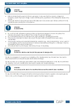 Preview for 8 page of DAPAudio PA-380TU User Manual