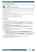 Preview for 13 page of DAPAudio PA-380TU User Manual