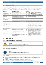 Preview for 29 page of DAPAudio PA-380TU User Manual