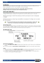 Preview for 13 page of DAPAudio PA-530TU Manual