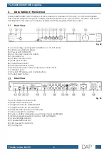 Preview for 9 page of DAPAudio PA-5500TU User Manual