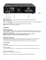 Preview for 7 page of DAPAudio PA100CD User Manual