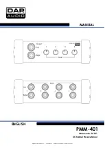 Предварительный просмотр 1 страницы DAPAudio PMM-401 Manual