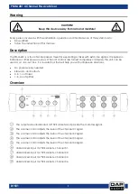 Предварительный просмотр 2 страницы DAPAudio PMM-401 Manual