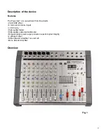 Preview for 6 page of DAPAudio Powermix 1 Manual